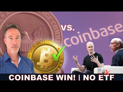 COINBASE VS. SEC: MAJOR WIN ALREADY! BITCOIN ETF IS DOA (SORRY).