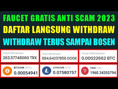 ANTI SCAM !! DAFTAR LANGSUNG WD, PENGHASIL FAUCETPAY TERCEPAT - CRYPTO NEWS 2023