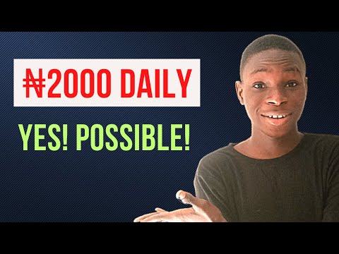 New Site To Make 2000 Naira Daily! How To Make Money Online In Nigeria 2023