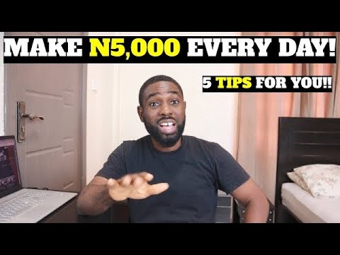 I TRIED MAKING #5000 ONLINE IN NIGERIA!! (Make Money Online From Home!)