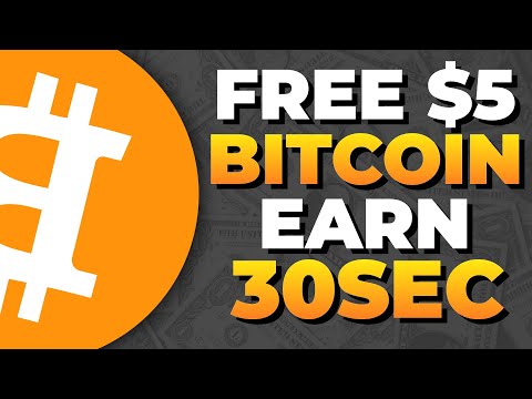 FREE $5 Bitcoin Earn Every 30 Seconds ~ Free Bitcoin Mining Site without investment 2023