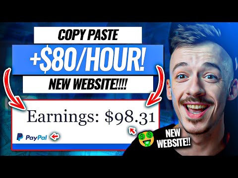 (NEW WEBSITE!) Earn $80/HOUR Doing This COPY & PASTE Method! | Make Money Online For Beginners 2023