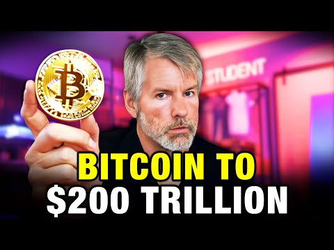 "BlackRock Is Sending Bitcoin To $200 Trillion - Here's Why" Michael Saylor 2024 BTC Prediction