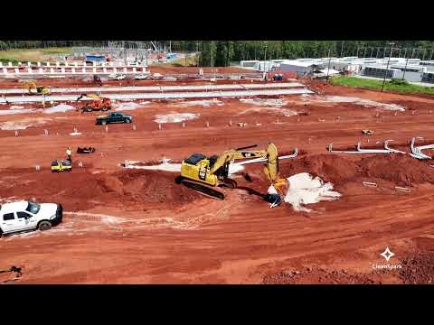 Sneak Peek of CleanSpark's 150 MW Expansion at Bitcoin Mining Facility in Sandersville, Georgia!