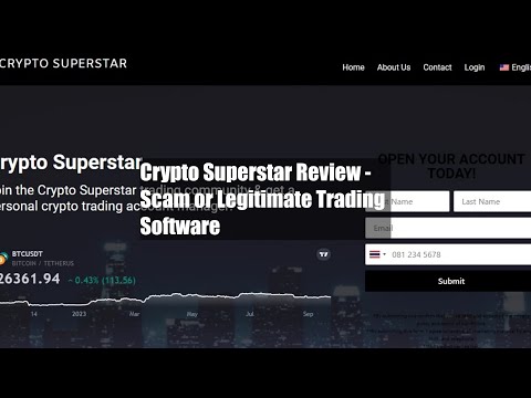 Crypto Superstar Review - Scam or Legitimate Trading Software