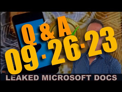 Q&A (AFTER LIVE STREAM) - LEAKED DOCUMENTS REVEAL MICROSOFT JUMPING INTO CRYPTO & WEB3 GAMING.