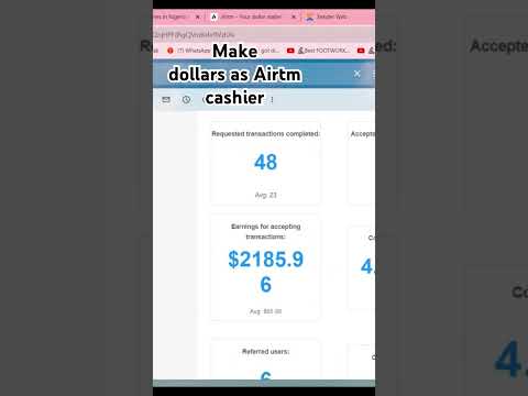 Make thousand of dollars as Airtm cashier #make money online #airtm #moneymachine