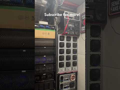 Subscribe for more crypto build videos #cryptocurrencymining #miningfarm #bitcoinmining