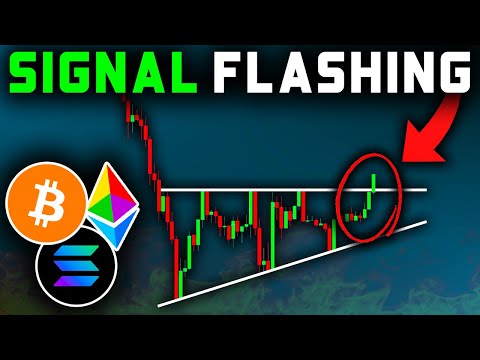 BREAKOUT SIGNAL FLASHING NOW (Price Target)!! Bitcoin News Today, Solana & Ethereum Price Prediction