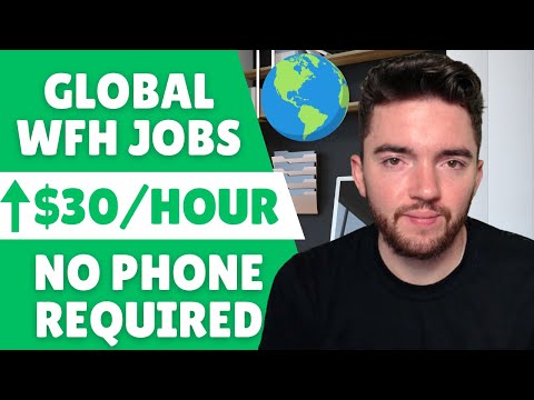 ⬆️$30/HOUR VERY EASY Non Phone Worldwide Work From Home Jobs 2023