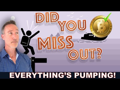 BITCOIN AND THE ENTIRE CRYPTO MARKET IS PUMPING. DID YOU MISS THE BOAT?