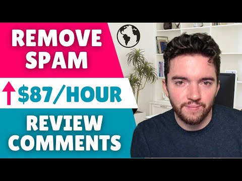 6 Work at Home Jobs Removing Spam & Reviewing Comments