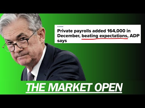 NEW JOBS NUMBERS ARE OUT, BITCOIN INCHES HIGHER, WALGREENS EARNINGS | MARKET OPEN