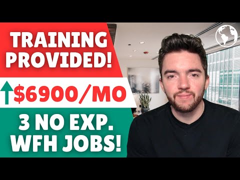 Act Fast! 3 No Experience Work From Home Jobs Hiring Now -  Earn up to $6900/Month!