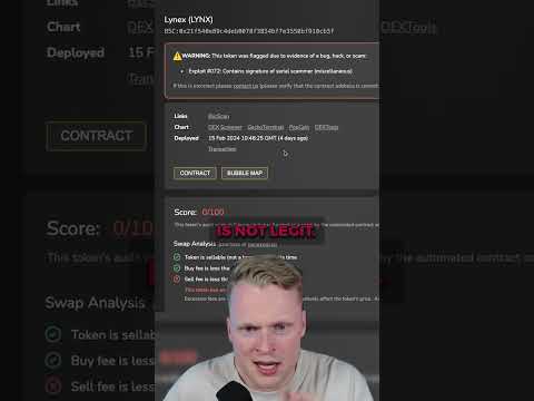 How to Spot Crypto Scams Easily with TokenSniffer