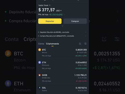 Carteira de Criptomoedas na Binance #criptomoedas #btc #bitcoin #eth #ethereum #bitcoinnews #cripto