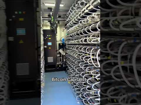 Bitmain hydro mining container in Dubai, UAE #bitcoin #bitmain #bitcoinmining #antspace #antspacehk3