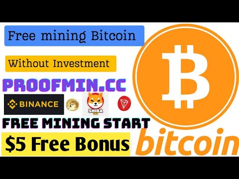 New free Bitcoin mining | $5 Free Bonus | Poshto Earning | Free Bitcoin Cloud Mining Website 2024