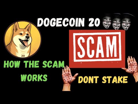 DOGE COIN 20 DOGECOIN20 PRESALE COIN CRYPTO SCAM UPDATE NEWS LEGIT SCOTTY THE AI