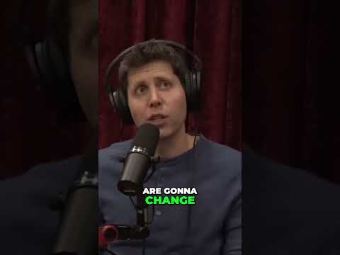 JRE Sam Altman reveals how we can all make money online with AI on the Joe Rogan Podcast