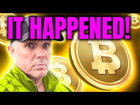 BITCOIN - IT HAPPENED! MEGA BITCOIN PRICE PREDICTION!