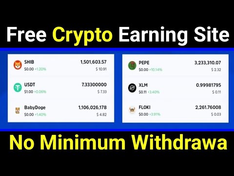 New Crypto Earning Website | New Bitcoin mining without investment | Free Mining - cryptobigpay