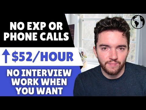 10 EASIEST NO INTERVIEW Work From Home Jobs with No Phone Calls or Experience