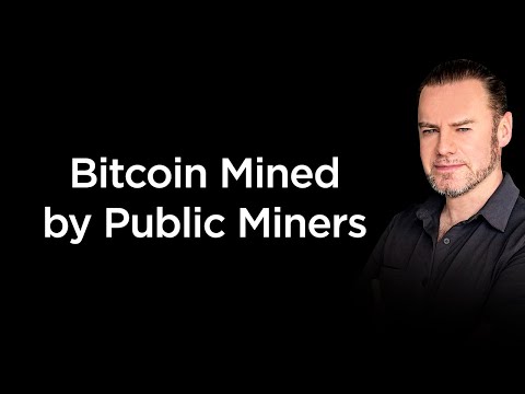 # of Bitcoin Mined (March 2024) by Public Miners