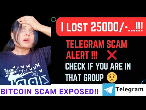 Telegram Bitcoin Investment Fraud Alert| Exposed | My Personal Experience! I am a Victim.