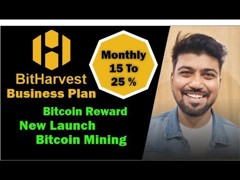 Bitharvest New launch business Plan | Bitcoin Mining | monthly 15% to 25 % Profit |