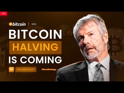 Bitcoin Halving Today! BTC Price Raise to $100k? Michael Saylor LIVE