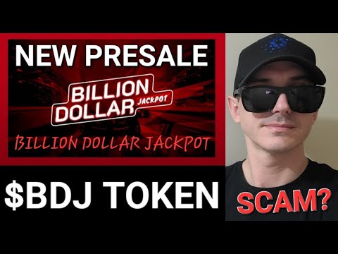 $BDJ - Is BILLION DOLLAR JACKPOT TOKEN a SCAM?!? PRESALE CRYPTO COIN BDJ ICO ETH ETHEREUM BLOCKCHAIN