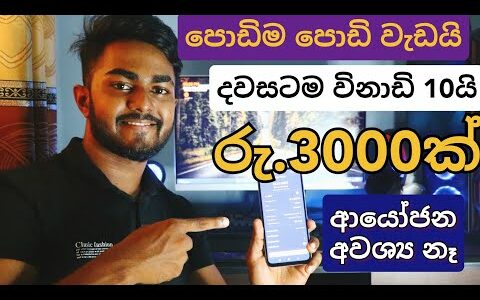 How to earn money sinhala 2024 – online jobs sinhala – E money sinhala – earn crypto app sinhala