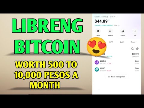 Libreng Bitcoin worth 500 to 10,000 pesos a month? No need puhunan