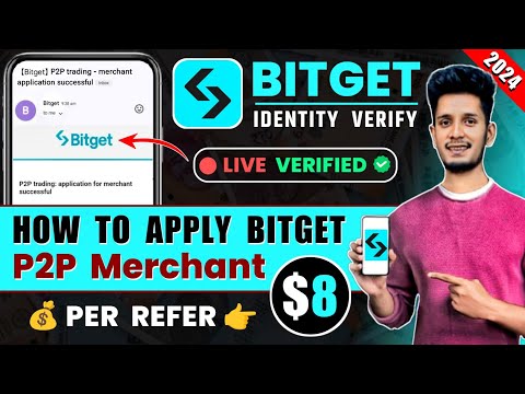 How To Apply Bitget P2P Merchant | Bitget Merchant Account Kaise Banaye | Bitget P2P Trading Account