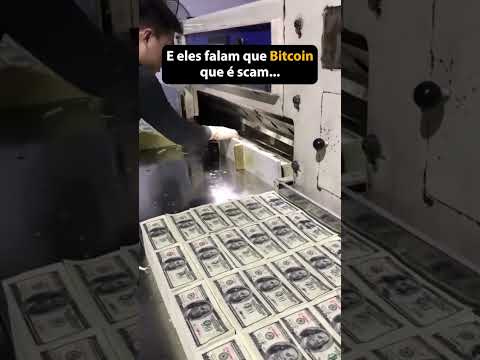 E eles dizem que o Bitcoin que é scam...