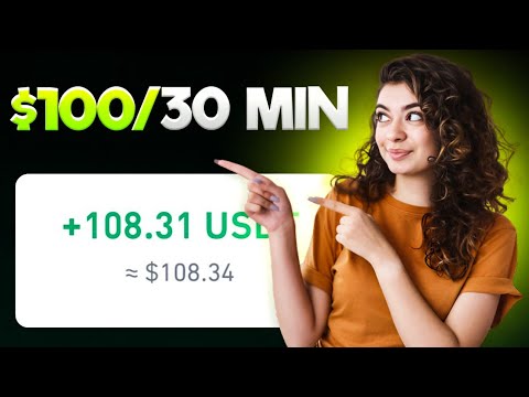 $100/30 MIN ⏰️ Very Fast Earning Site To Make Money Online