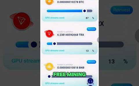 Free Crypto Mining Site #crypto #freecrypto #freeairdrop