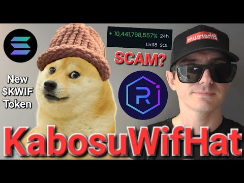 $KWIF - Is KabosuWifHat a SCAM?!? CRYPTO COIN KABOSU WIF HAT WIFHAT DOGE DOGECOIN KWIF SOL SOLANA