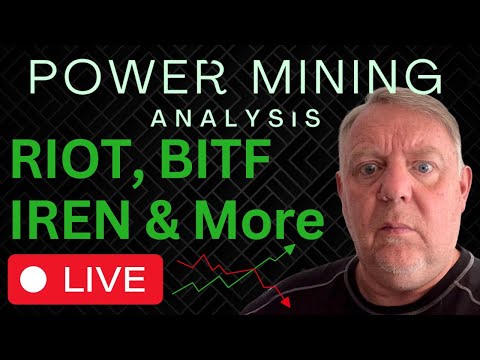 RIOT, BITF & IREN Stock Analysis | Top Bitcoin Stock News Now | Anthony Power Q&A Live