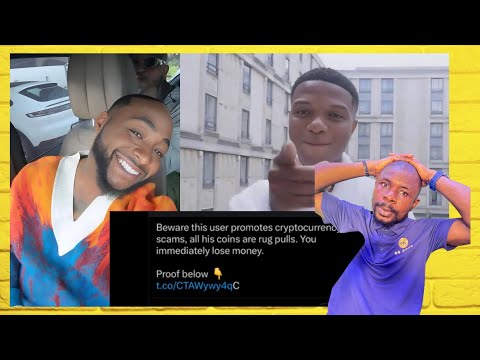 Twitter Called Davido SCAM over is Crypto Coin / Wizkid