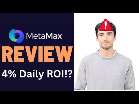 MetaMax Review (metamax.vip) - SCAM or Legit 4% Daily ROI Crypto Opportunity?