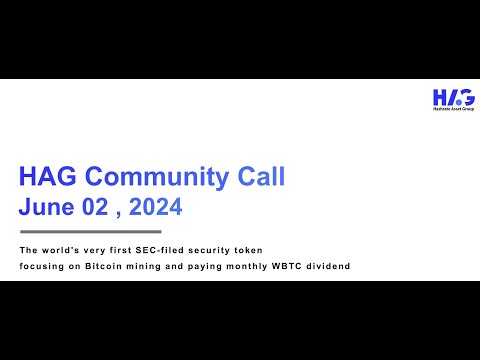 #bitcoin mining fun fact and HAG Progress. HAG Community Call June 02