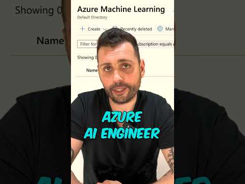 Azure Machine Learning for AI Engineers | Azure ML Studio Explained