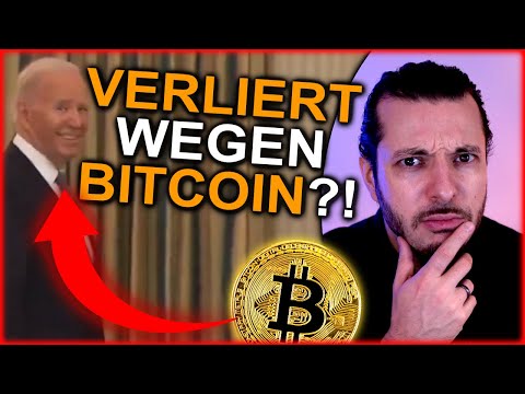 Verliert BIDEN wegen BITCOIN die Wahl? Biden BLOCKIERT PRO-BTC-Gesetz!