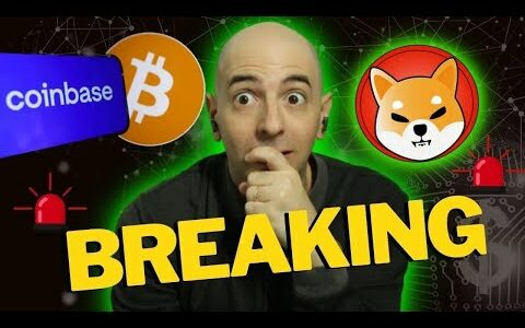 BREAKING CRYPTO NEWS! COINBASE WITH MASSIVE ANNOUNCEMENT! SHIBA INU ,BITCOIN ABOUT TO MAKE HISTORY?!