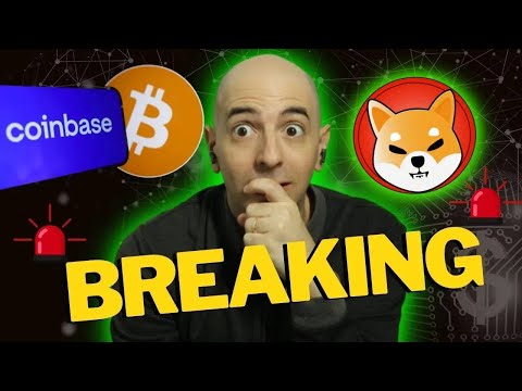 BREAKING CRYPTO NEWS! COINBASE WITH MASSIVE ANNOUNCEMENT! SHIBA INU ,BITCOIN ABOUT TO MAKE HISTORY?!