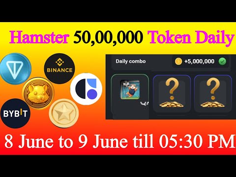 9 June HAMSTER KOMBAT DAILY COMBO CARD #hamsterkombat #cryptocurrency #mining Hamster card collect