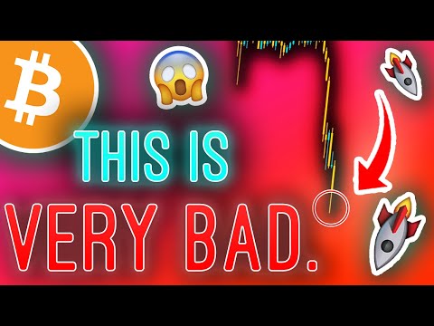 [LIVE] HUGE BITCOIN CRASH!!!!!! BITCOIN WILL DO THIS NEXT!?!?!?!? BTC Analysis