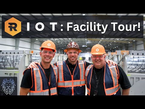 Worlds Largest Bitcoin Mine! | Riot Platforms Corsicana Tour | Bitcoin Mining Stock News Now | RIOT